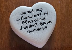 we will reap a harvest of blessing if we do not give up